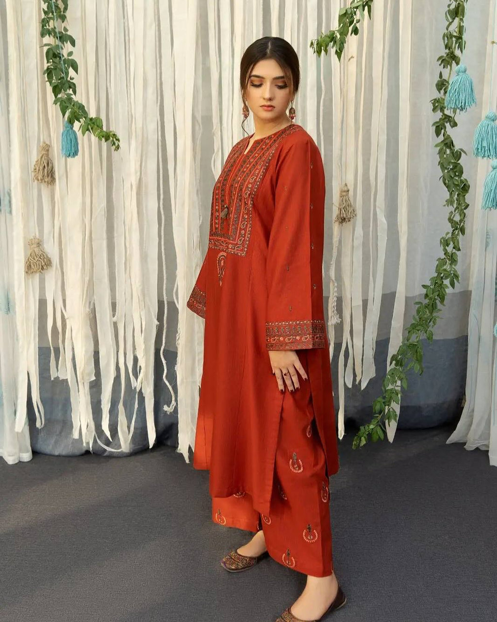 Ayat Embroidered 3pcs