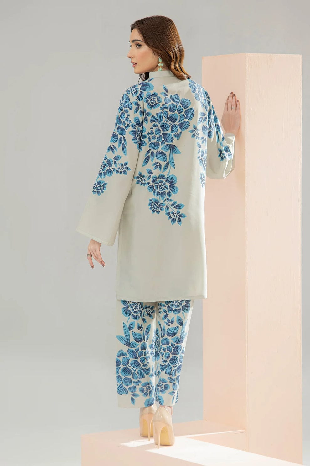 Reet-Riwaaj Digital print poly Grip Co-ord 2p set