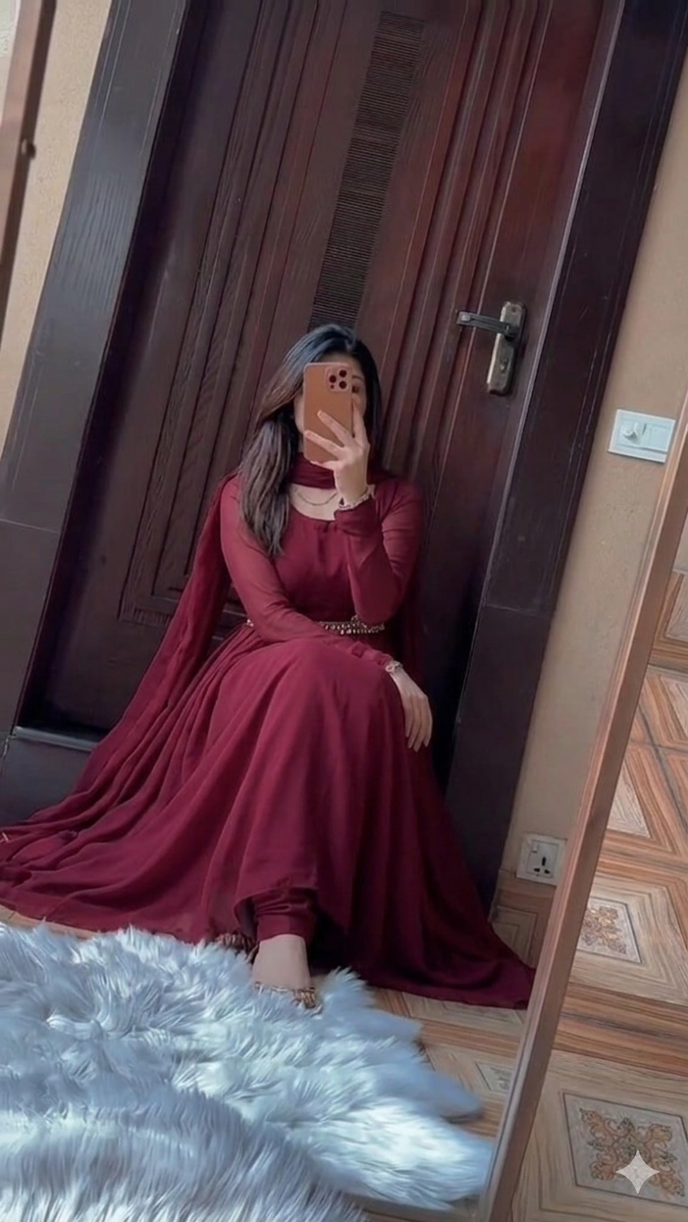 60% Off Trending Special Reet-Riwaaj chiffon koti style maxi 3p