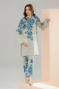 Reet-Riwaaj Digital print poly Grip Co-ord 2p set