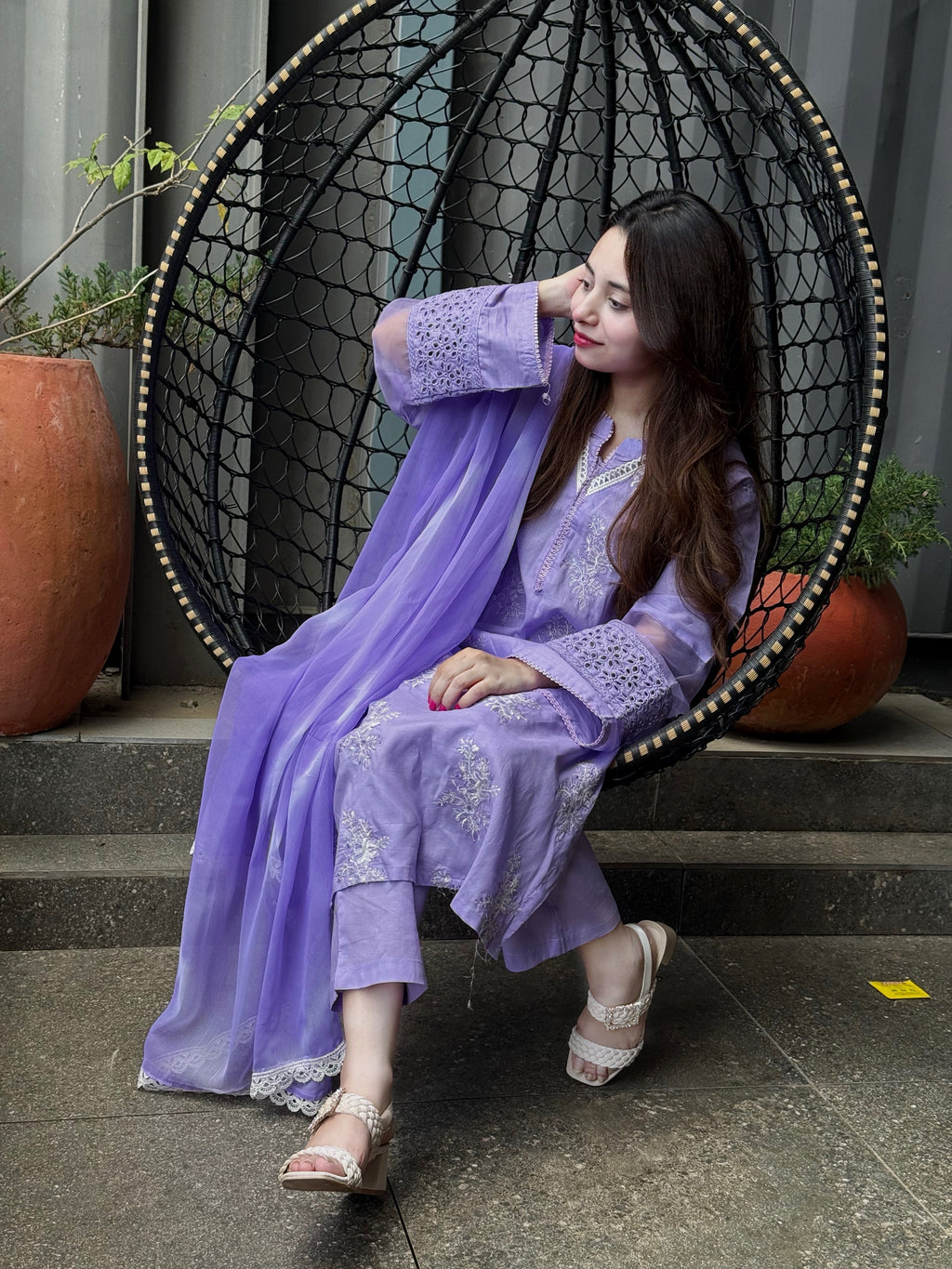 Juliet 3pc embroidered